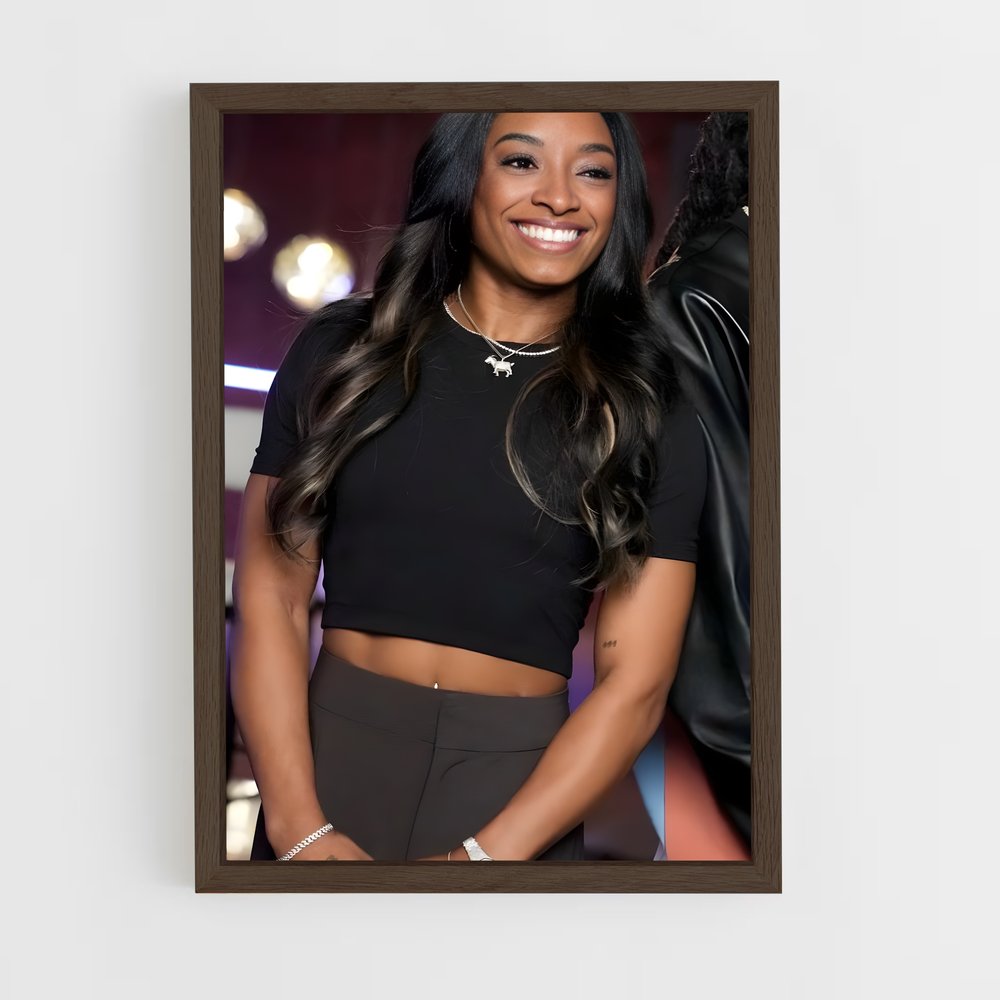 Poster Simone biles papier (vue 5)